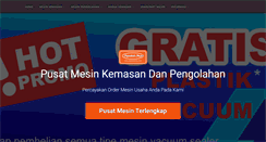 Desktop Screenshot of mesinkemasplastik.com